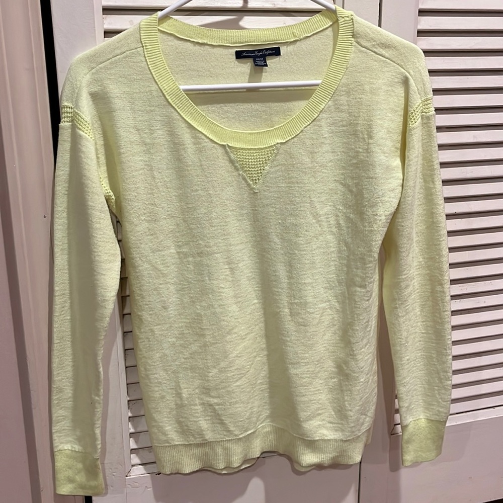 American Eagle Swoop Neck Sweater